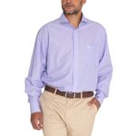 Camisa-Para-Hombre-Libre-De-Arrugas-Wf-Pc-Azul-Rockford