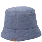 Gorro-Unisex-Nylon-Reciclado-Bucket-Quilted-Azul-Rockford