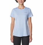 Polo-Para-Mujer-Manga-Corta-Alpine-Chill™-Zero-Azul-Columbia