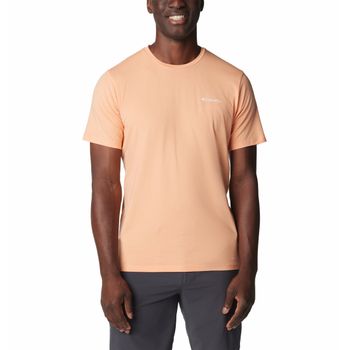 Polo Para Hombre Manga Corta Sun Trek™ Melón Columbia