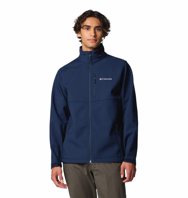 Casaca-Para-Hombre-Softshell-Ascender™-Azul-Columbia