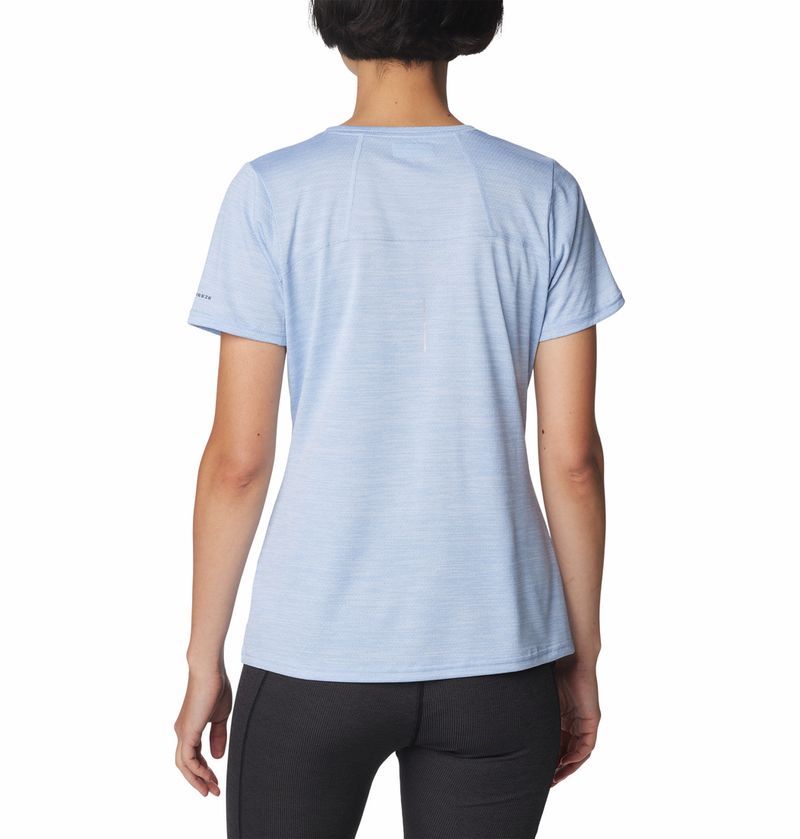 Polo-Para-Mujer-Manga-Corta-Alpine-Chill™-Zero-Azul-Columbia