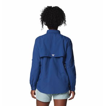 Blusa Para Mujer Manga Larga Bahama Ii Azul Columbia