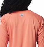 Polo-Para-Mujer-Manga-Larga-Tidal-Tee™-Rosado-Columbia