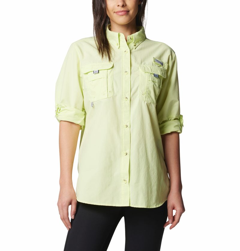 Blusa-Para-Mujer-Manga-Larga-Bahama-Ii-Amarillo-Columbia