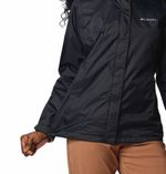 Casaca-Para-Mujer-Impermeable-Arcadia™-Ii-Negro-Columbia