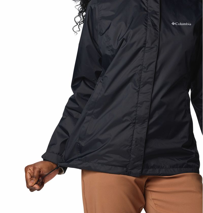 Casaca-Para-Mujer-Impermeable-Arcadia™-Ii-Negro-Columbia