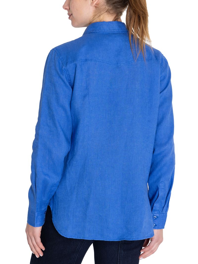 Blusa-Para-Mujer-Manga-Larga-Lirio-Azul-Rockford