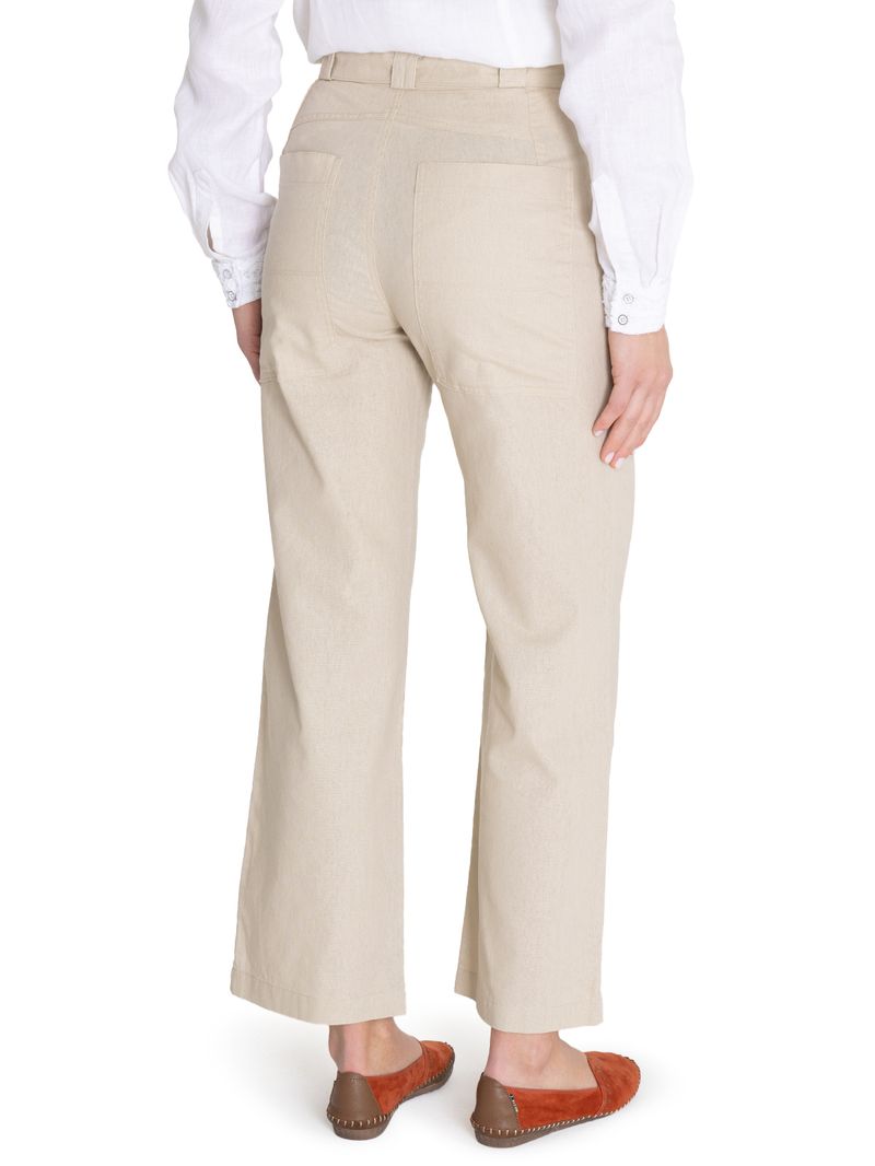 Pantalon-Para-Mujer-Algodon-Organico-Flip-Beige-Rockford