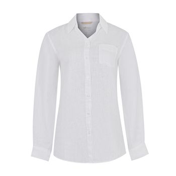 Blusa Para Mujer Manga Larga Lirio Blanco Rockford