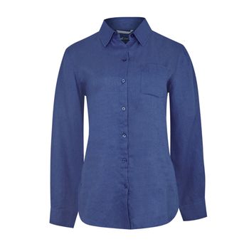 Blusa Para Mujer Manga Larga Lirio Azul Rockford