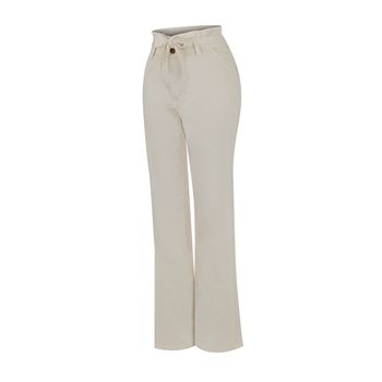 Jean Para Mujer Algodon Organico Oreon Blanco Rockford