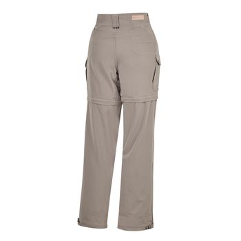 Pantalón Para Mujer Poliester Reciclado Desmontable Gris Rockford