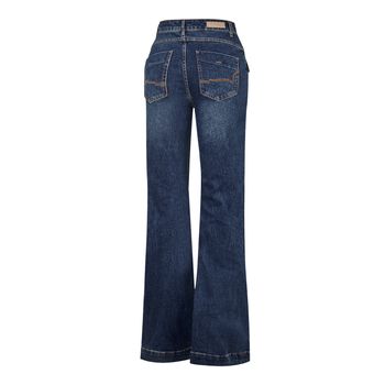 Jean Para Mujer Algodon Brick Azul Rockford