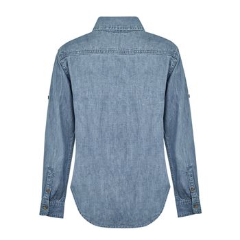 Blusa Para Mujer Manga Larga Grema Azul Rockford