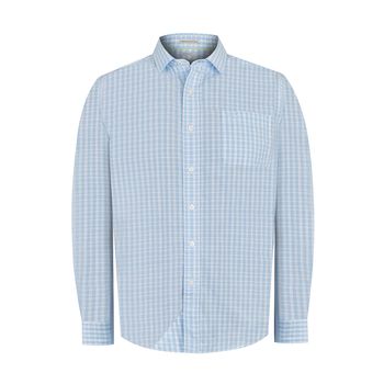 Camisa Para Hombre Manga Larga Lighter Blanco Rockford