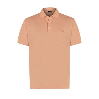 Polo Para Hombre Manga Corta Frateli Naranjo Rockford