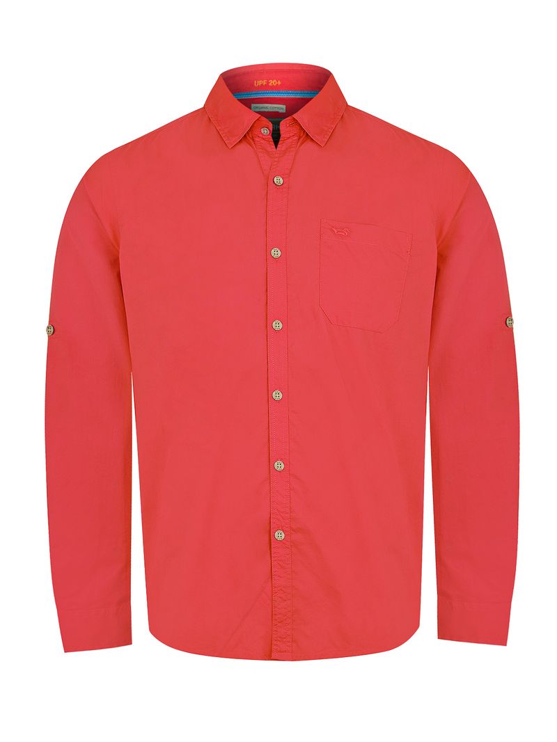 Camisa-Para-Hombre-Manga-Larga-Galiton-Rojo-Rockford