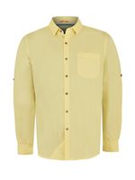 Camisa-Para-Hombre-Manga-Larga-Galiton-Amarillo-Rockford