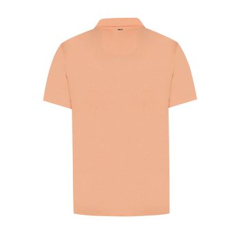 Polo Para Hombre Manga Corta Frateli Naranjo Rockford