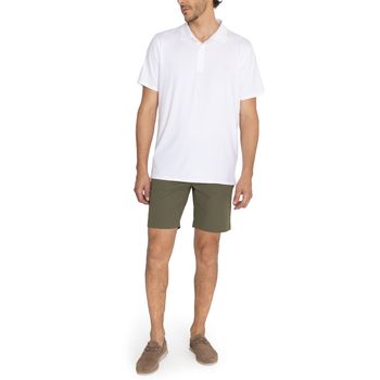 Polo Para Hombre Manga Corta Frateli Blanco Rockford