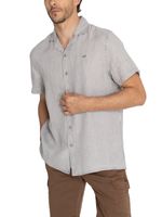 Camisa-Para-Hombre-Manga-Corta-Braga-Gris-Rockford