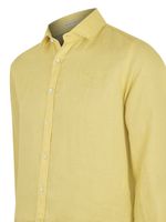 Camisa-Para-Hombre-Manga-Larga-Linensol-Amarillo-Rockford