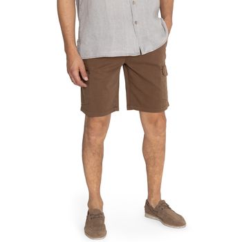 Short Para Hombre Natural Flex Kunapro Café Rockford