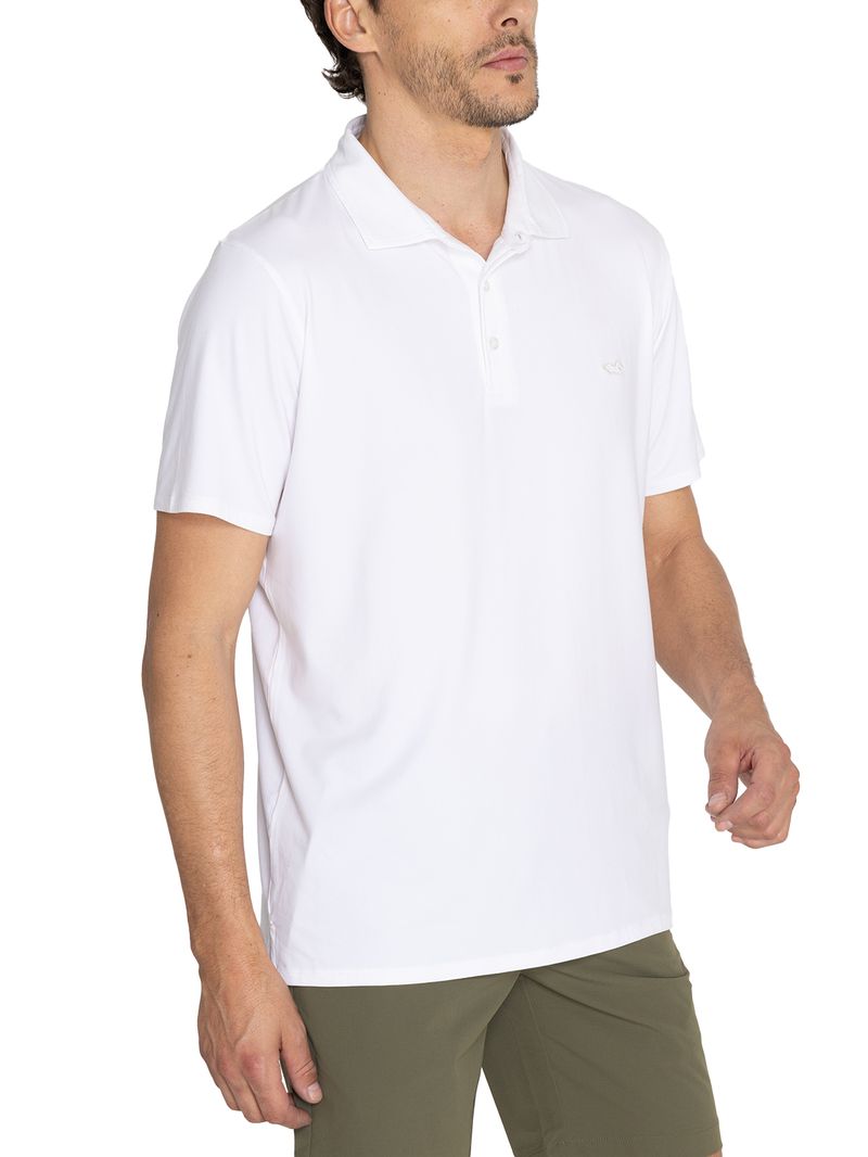 Polo-Para-Hombre-Manga-Corta-Frateli-Blanco-Rockford