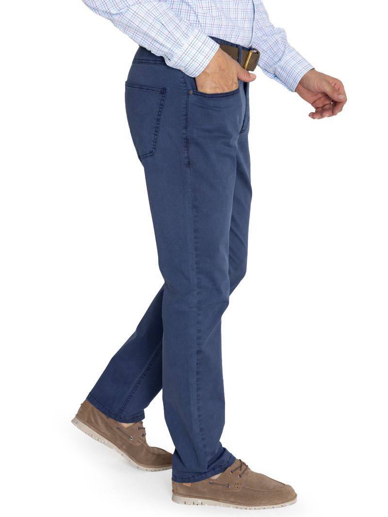 Pantalon-Para-Hombre-Algodon-Five-Azul-Rockford