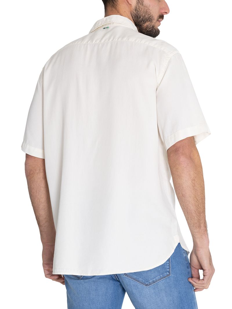 Camisa-Para-Hombre-Manga-Corta-Aveiro-Blanco-Rockford
