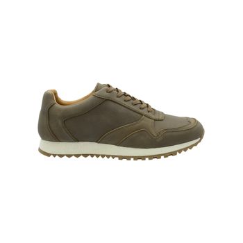 Zapatilla Para Hombre Cuero Fleir Verde Rockford