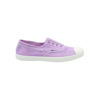 Zapatilla Para Mujer Algodón Orgánico Greece Morado Rockford