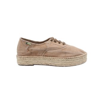 Alpargata Para Mujer Algodón Orgánico Koel Beige/Crudo Rockford