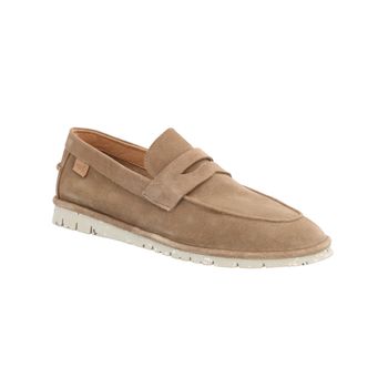 Mocasín Para Hombre Cuero Ninfo Beige/Crudo Rockford