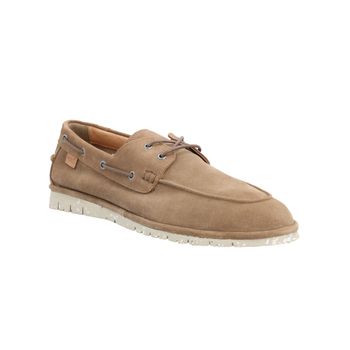 Mocasín Para Hombre Cuero Lisfan Beige/Crudo Rockford