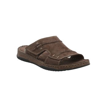 Sandalia Para Hombre Cuero Louis Café Rockford