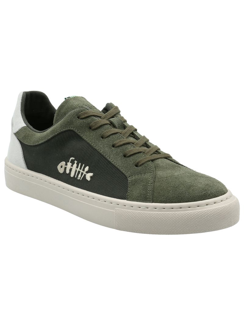 Zapatilla-Para-Hombre-Cuero-Tifon-Verde-Rockford