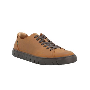 Zapatilla Para Hombre Cuero Posselt Café Rockford