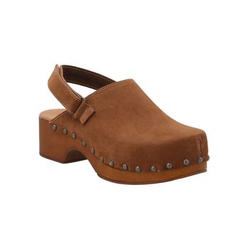 Zapato Para Mujer Cuero Vencejo Café Rockford