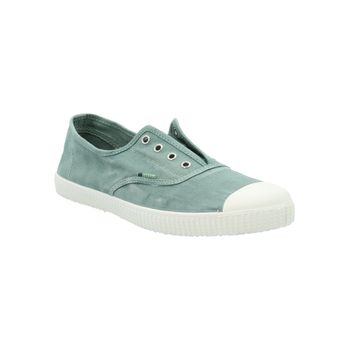 Zapatilla Para Mujer Algodón Orgánico Greece Verde Rockford