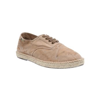 Alpargata Para Hombre Algodón Orgánico Koel Beige/Crudo Rockford