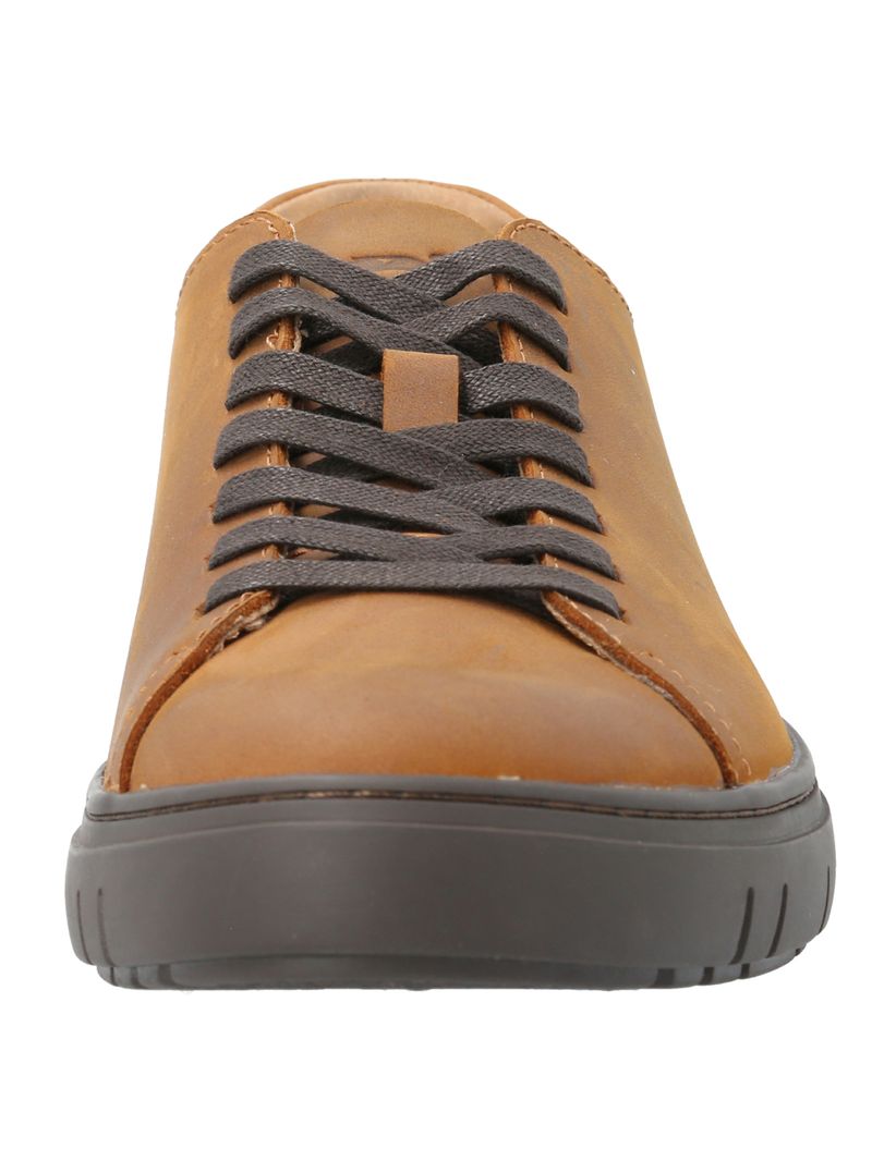 Zapatilla-Para-Hombre-Cuero-Posselt-Cafe-Rockford