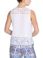 Blusa-Para-Mujer-Sin-Manga-Mele-Blanco-Rockford