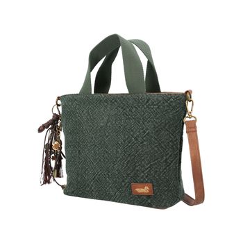 Cartera Para Mujer Textil V24Mh Rumi Bag Verde Rockford