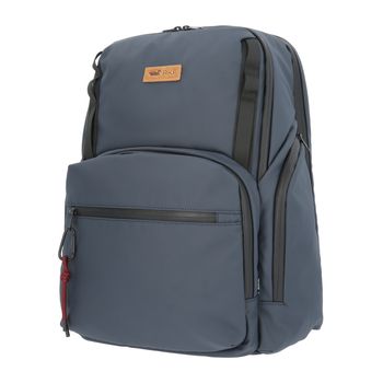 Mochila Unisex Poliéster Reciclado Wr Hackman Back Azul Rockford