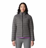 Casaca-Para-Mujer-Pluma-Deloro™-Down-Gris-Mountain-Hardwear