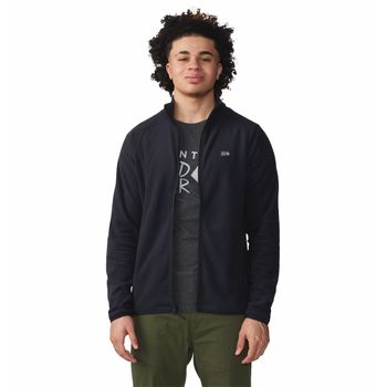 Polar Para Hombre Cierre Completo Microchill™ Negro Mountain Hardwear