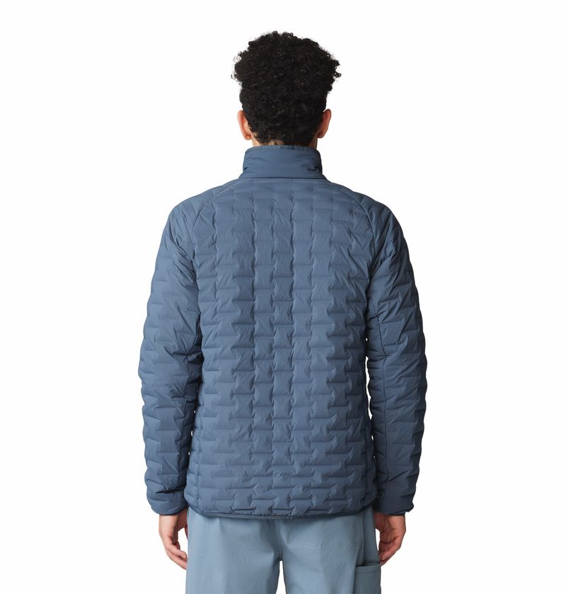 Casaca-Para-Hombre-Pluma-Stretchdown™-Azul-Mountain-Hardwear