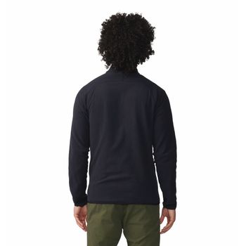 Polar Para Hombre Cierre Completo Microchill™ Negro Mountain Hardwear